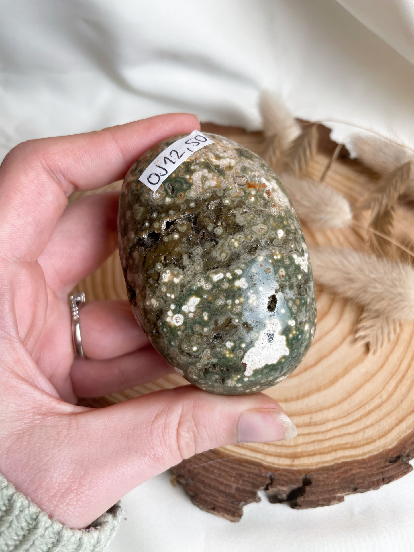 Ozean Jaspis Handstein, Nr. 4