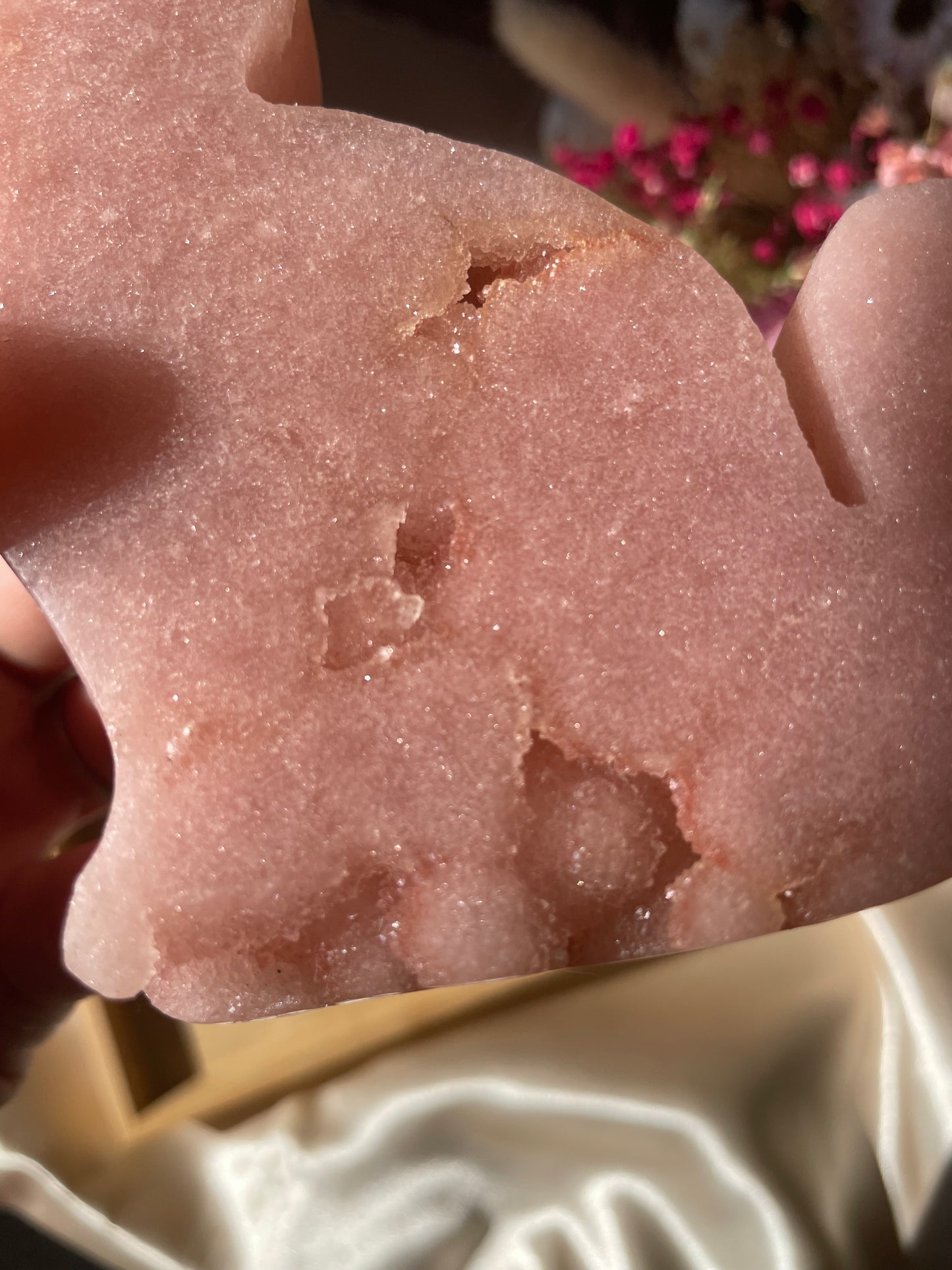 Pink Amethyst Katze Nr. 4