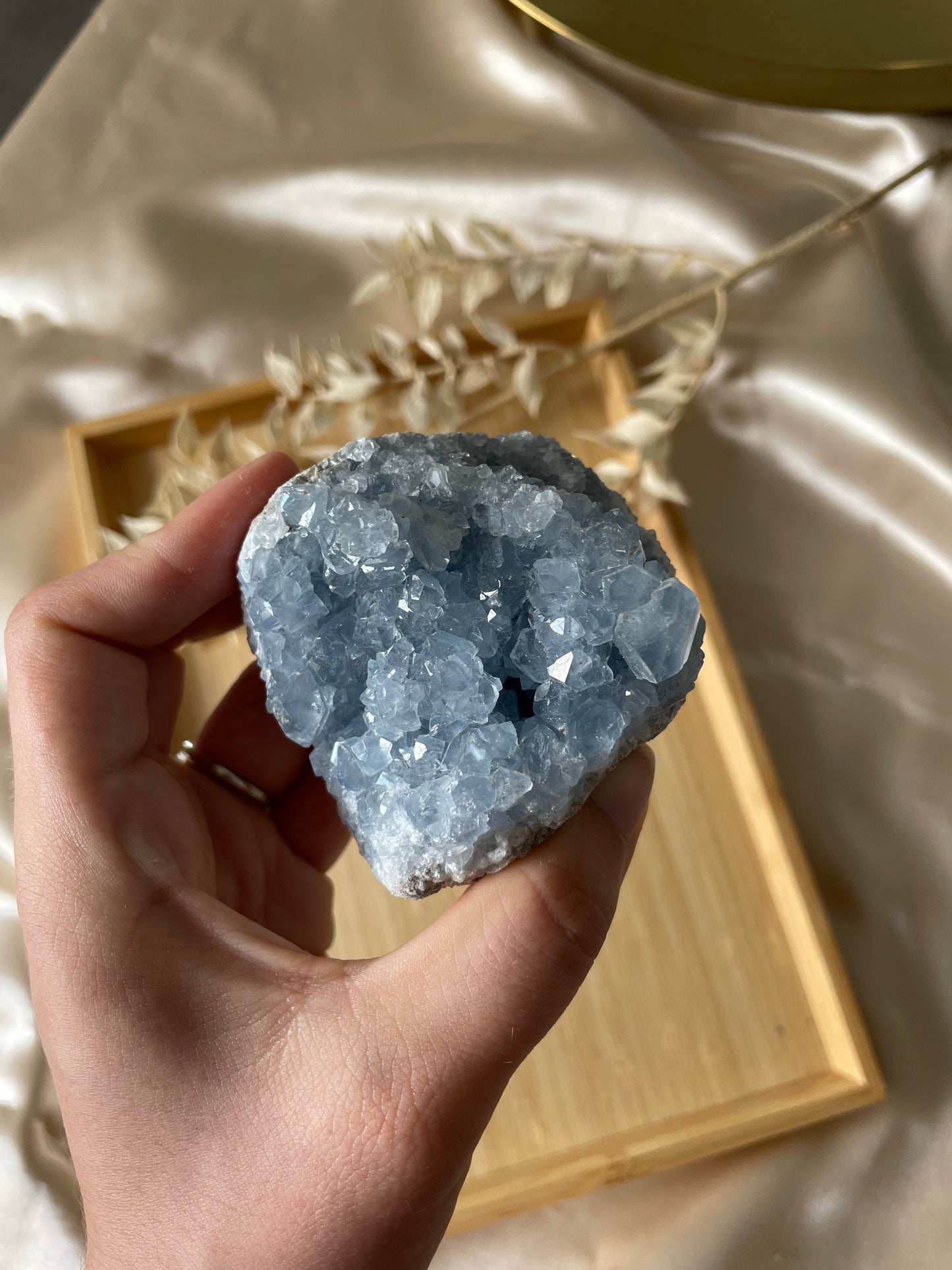 Coelestin Kristall Stufen |